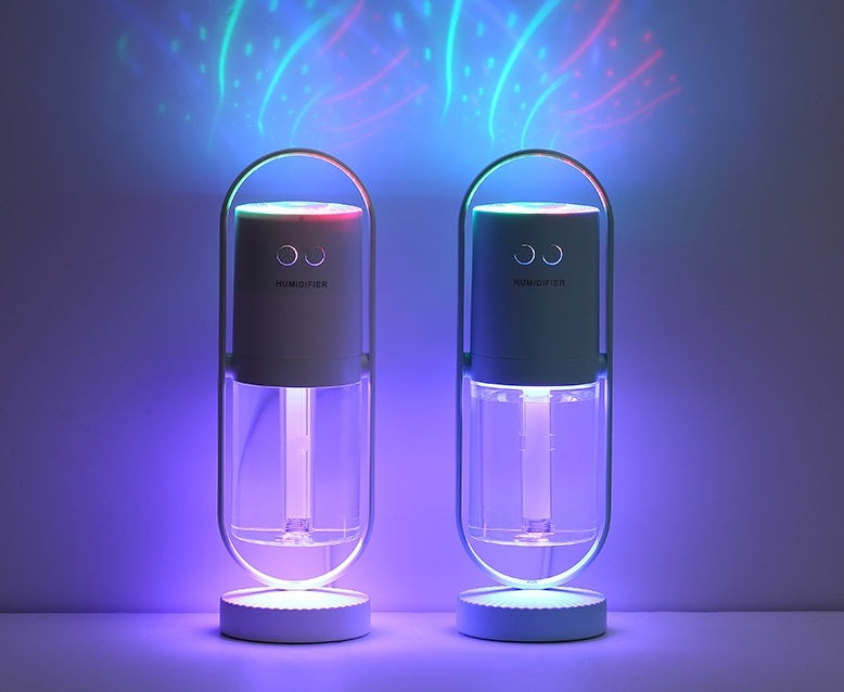 ✨ “AuraMist™ – Magic Shadow USB Humidifier & Night Light”