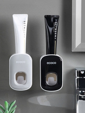 ✨ “FreshFlow™ – Wall-Mounted Automatic Toothpaste Dispenser Set”