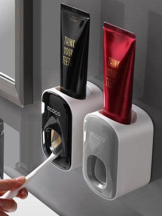 ✨ “FreshFlow™ – Wall-Mounted Automatic Toothpaste Dispenser Set”