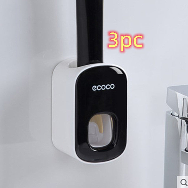 ✨ “FreshFlow™ – Wall-Mounted Automatic Toothpaste Dispenser Set”