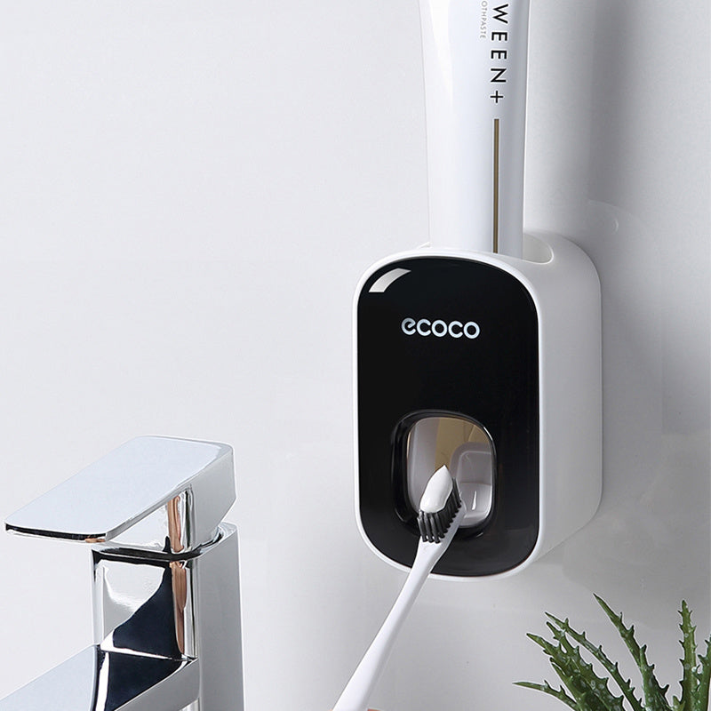 ✨ “FreshFlow™ – Wall-Mounted Automatic Toothpaste Dispenser Set”