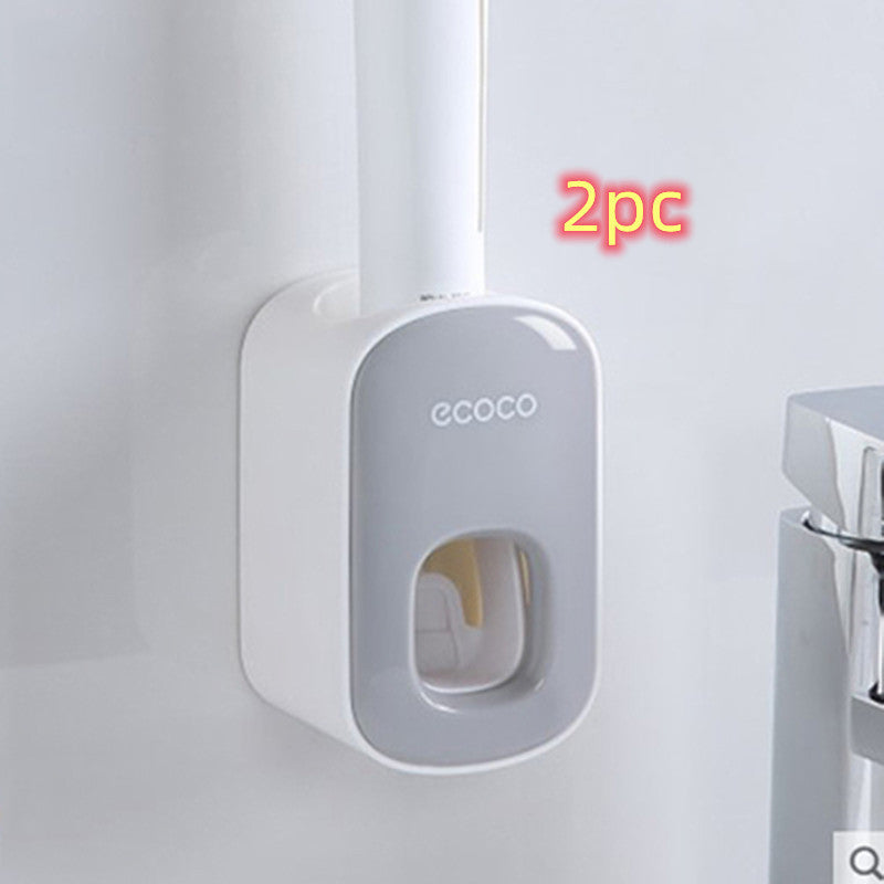 ✨ “FreshFlow™ – Wall-Mounted Automatic Toothpaste Dispenser Set”