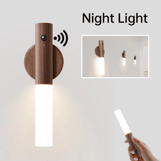 LED USB Rechargeable Magnetic Wall Lamp for Kitchen, Cabinet, Closet, Staircase, Bedroom, and Tabletop Lighting