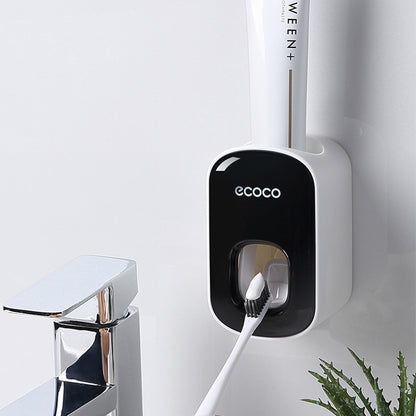✨ “FreshFlow™ – Wall-Mounted Automatic Toothpaste Dispenser Set”